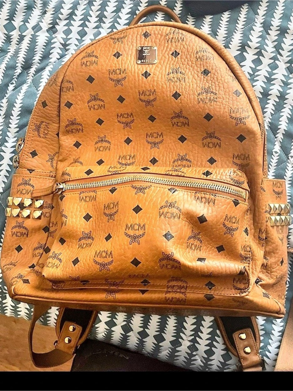 MCM Stark Backpack Brown